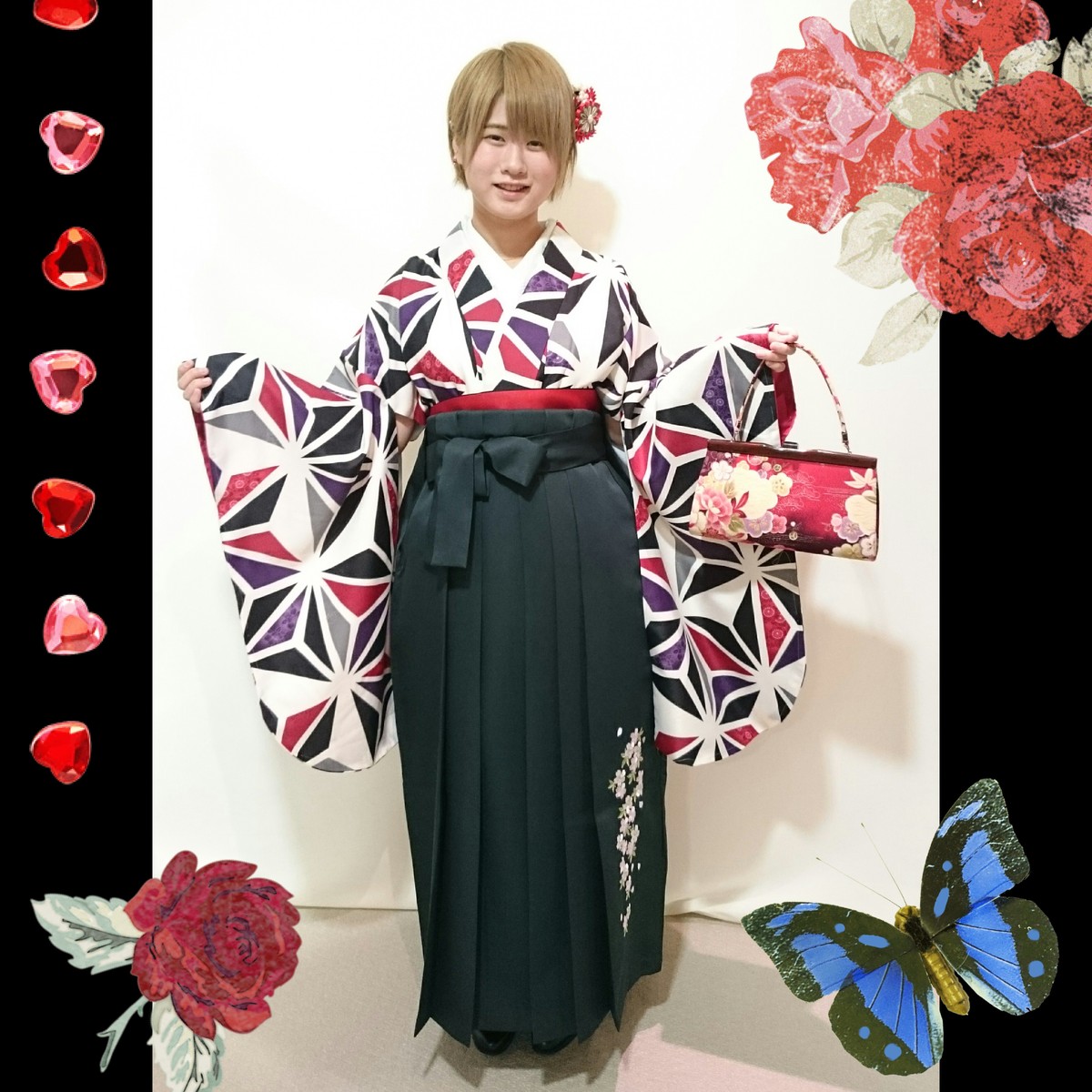 卒業式袴 | 姫路の振袖 袴 ドレス レンタルは山陽百貨店4F貸衣装マリリンハウス