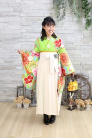 【卒業式袴】卒業式袴用着物-365 白石麻衣　袴-250