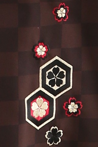 【卒業式袴】卒業式袴用着物-370 袴-185 KANSAI