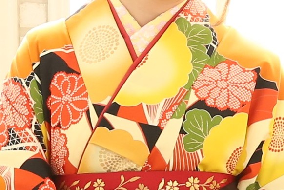 【卒業式袴】卒業式袴用着物-370 袴-185 KANSAI
