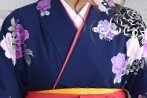 【卒業式レンタル袴】袴用着物-306 トリンドル／袴-221 有村架純