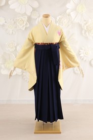 【卒業式袴】卒業式袴用着物-159 ナカノヒロミチ/袴-紺