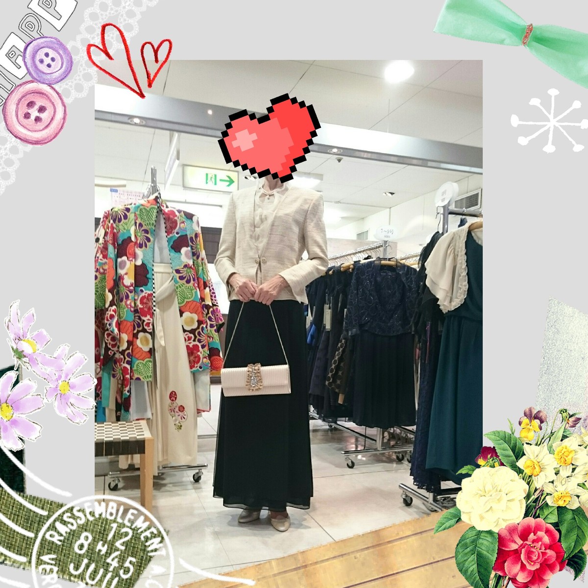 結婚式参列 ドレスレンタル 姫路の振袖 袴 ドレス レンタルは山陽百貨店4F貸衣装マリリンハウス