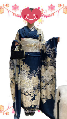 姫路市の成人式は、るなのあの振袖のイメージ