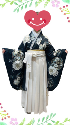 姫路市の卒業式は、JAPANSTYLE×中村里砂の卒業袴のイメージ