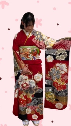 姫路の成人式は、今田美桜ブランド振袖のイメージ
