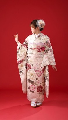 姫路市成人式は、 エルモブランドの振袖のイメージ