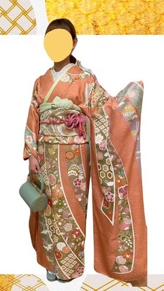 姫路の成人式は、手描友禅の振袖レンタルのイメージ