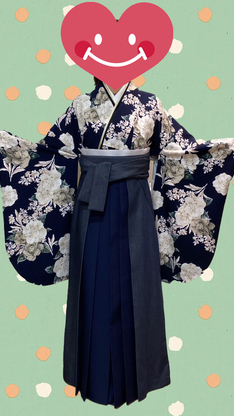 姫路市の卒業式は、Heatherブランドの卒業袴のイメージ