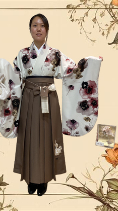 姫路市の卒業式は、JAPANSTYLE×中村里砂ブランドの卒業袴のイメージ