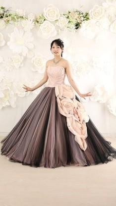 姫路市の成人式は、ひいなブランドの振袖　ドレスのイメージ