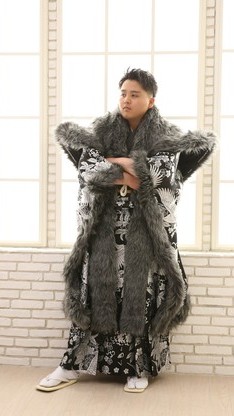 姫路市の成人式は、陣羽織のイメージ