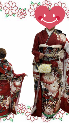 姫路市の成人式は、王林爛漫ブランドの振袖のイメージ