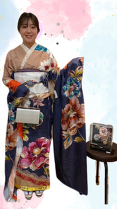 姫路市の成人式は、藤田ニコルブランドの振袖のイメージ