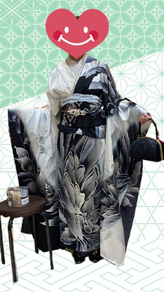 姫路市の成人式は、edelブランドの振袖のイメージ