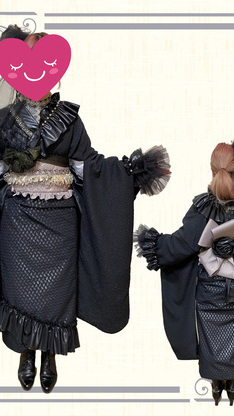 姫路市の成人式は、ラフィネモカブランドの振袖のイメージ