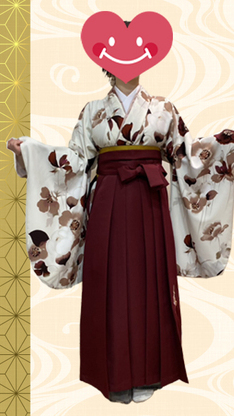 姫路市の卒業式は、JAPANSTYLE×中村里砂ブランドの卒業袴のイメージ