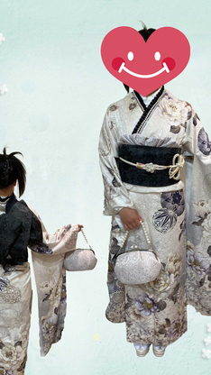 姫路市の成人式は、九重×中村里砂ブランドの振袖のイメージ