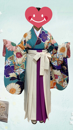 姫路市の卒業式は、藤田にこるブランドの卒業袴のイメージ