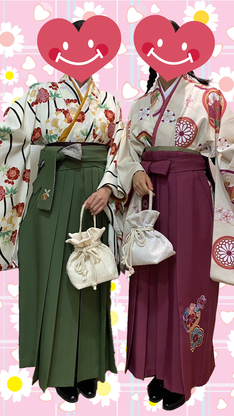 姫路市の卒業式は、クリーム地のイメージ