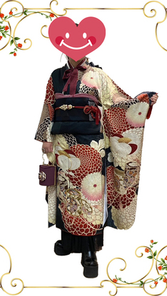 姫路市の成人式は、九重×中村里砂ブランドの振袖のイメージ