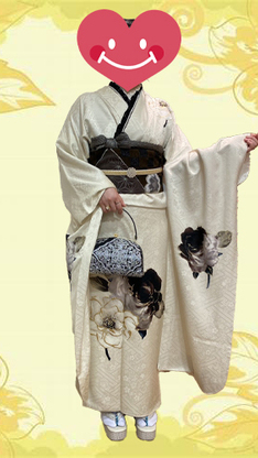 姫路市の成人式は、玉城ティナ×紅一点ブランドの振袖のイメージ