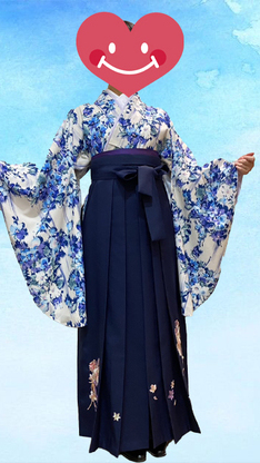 姫路市の卒業式はジル・スチュアートの卒業袴のイメージ