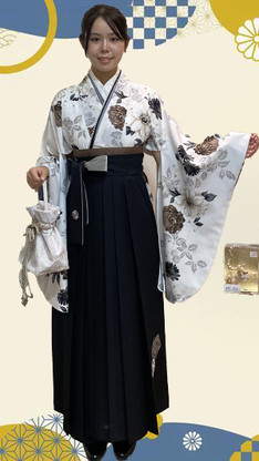 姫路市の卒業式は、JILLSTUARTブランドの振袖のイメージ