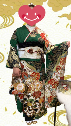 姫路市の成人式は、今田美桜ブランドの振袖のイメージ