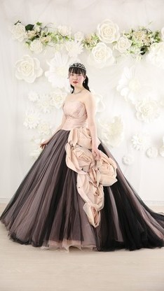 姫路市の卒業式は、JAPANSTYLE×中村里砂ブランド卒業式袴用着物　ドレスのイメージ