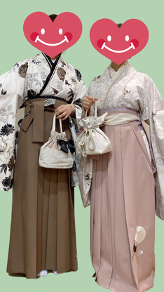 姫路市の卒業式は、　JILL STUARTとJAPANSTYLE×中村里砂ブランドの袴用着物のイメージ