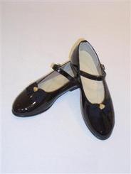 女の子ｴﾅﾒﾙ黒靴 ｻｲｽﾞ　21～24cm