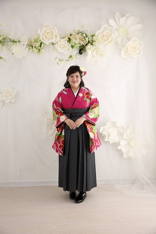 卒業式袴 卒業式着物 367 白石麻衣 袴 181 Mercuryduo 姫路の振袖 袴 ドレス レンタルは山陽百貨店4f貸衣装マリリンハウス