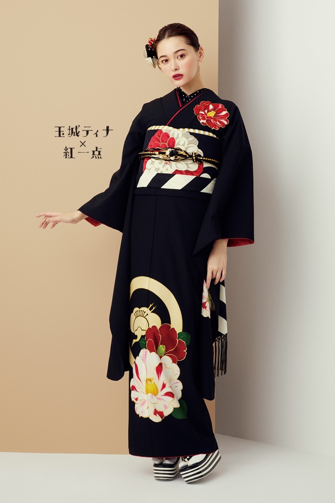 【振袖レンタル 成人式振袖 着物】振袖-501 【玉城ティナ×紅一点】 | 姫路の振袖 袴 ドレス レンタルは山陽百貨店4F貸衣装マリリンハウス