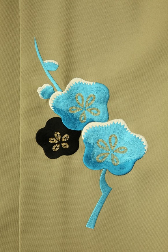【JAPAN STYLE×中村里砂ブランド卒業式袴レンタル】JAPAN STYLE×中村里砂ブランド卒業式袴用着物-432/卒業式袴-290  