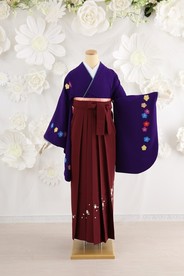 【卒業式袴】卒業式袴用着物-192 kansai /袴-170