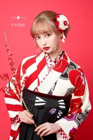 【卒業式袴】卒業式袴用着物-428   JAPAN STYLE×中村里砂