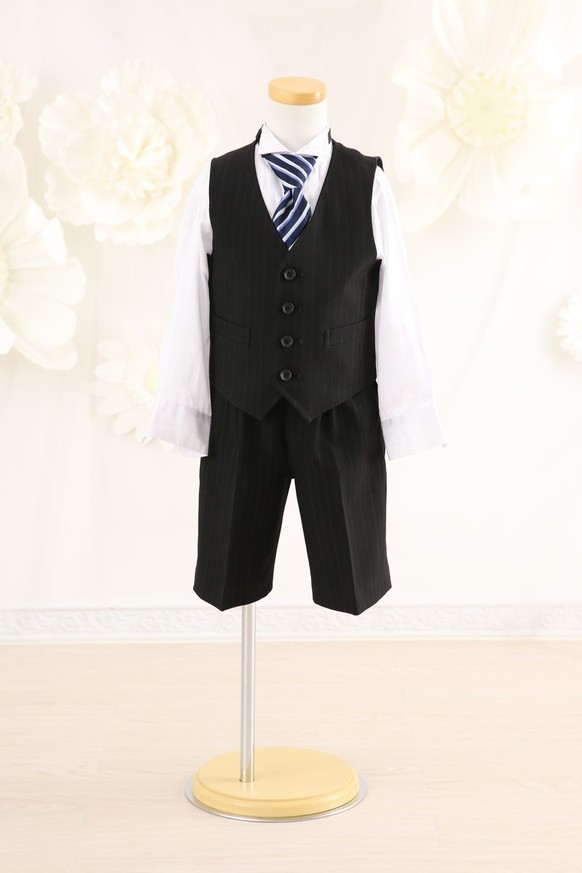 【結婚式パーティーお呼ばれ男の子フォーマル・男の子レンタル】日本製 5歳用 男の子スーツ　J5-29　【KANSAI YAMAMOTO】