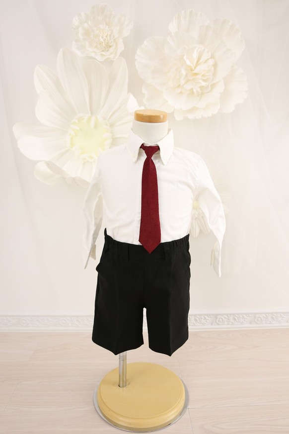 【結婚式パーティーお呼ばれ男の子フォーマル・男の子レンタル】日本製 1歳用 男の子スーツ　J1-9（80㎝）