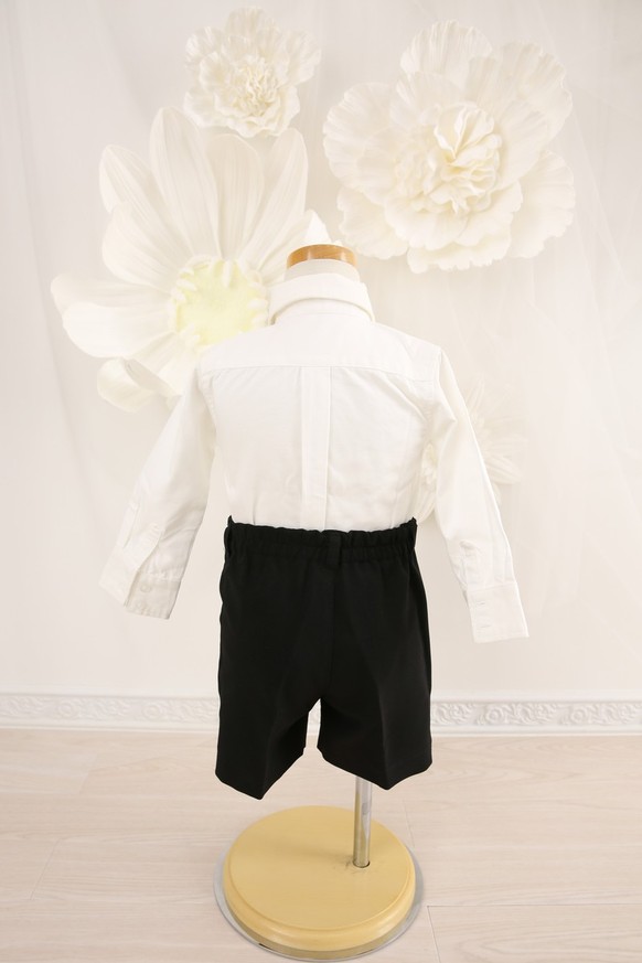 【結婚式パーティーお呼ばれ男の子フォーマル・男の子レンタル】日本製 1歳用 男の子スーツ　J1-9（80㎝）