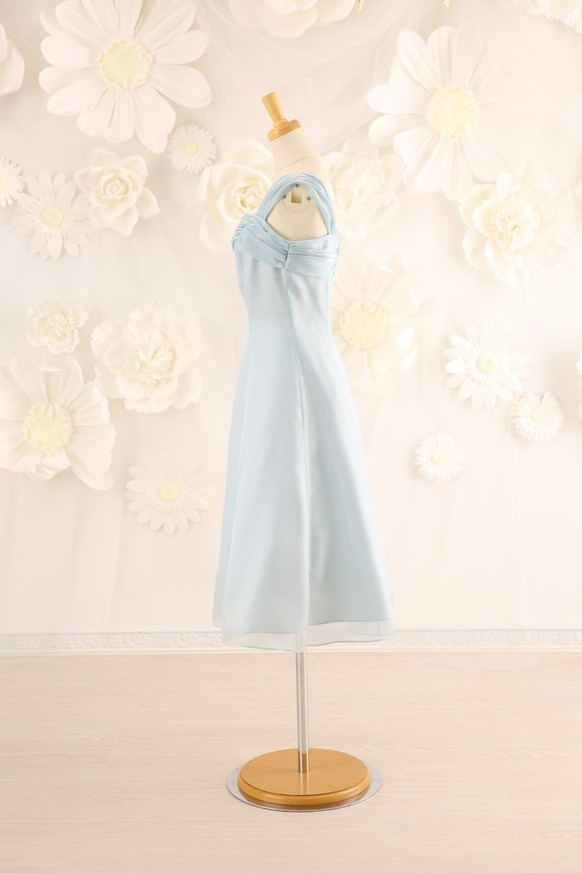 【結婚式パーティーお呼ばれドレスレンタル】06-126　9号　メルシー