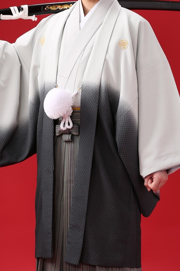 紋付袴レンタル 紋付羽織レンタル 男袴 羽織着物ー20 男袴ー14
