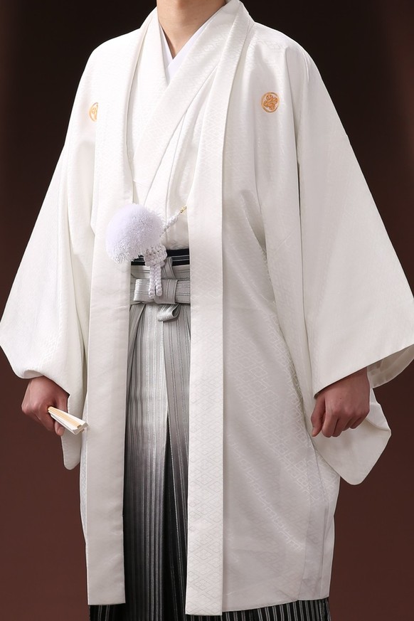 紋付袴レンタル 紋付羽織レンタル 男袴 羽織着物ー11 男袴ー21