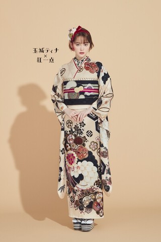 振袖レンタル 成人式振袖 着物】振袖-511 【玉城ティナ×紅一点