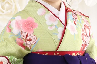 有村架純ブランド卒業式袴レンタル】有村架純ブランド着物-343 有村架