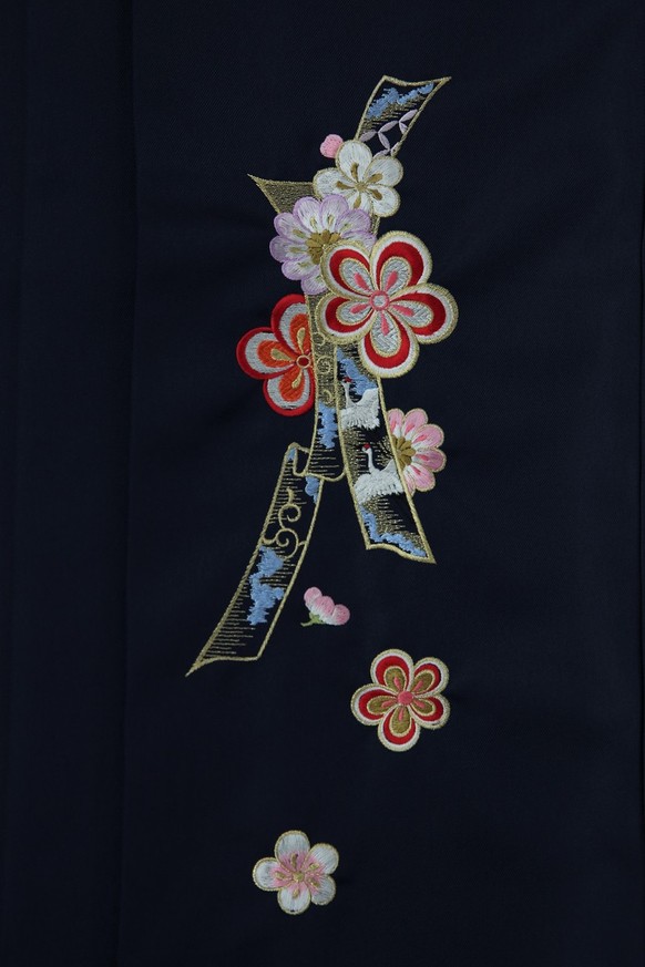 【卒業式袴レンタル】卒業式袴用着物-144 / 袴-269