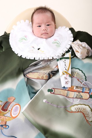 0歳お宮参りセット男の子着物 楽天市場】【レンタル】お宮参り 男の子 レンタル 産着 祝い着