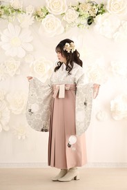 【JAPANSTYLE×中村里砂ブランド卒業式袴レンタル】JAPANSTYLE×中村里砂ブランド卒業式袴用着物-470 /袴-335