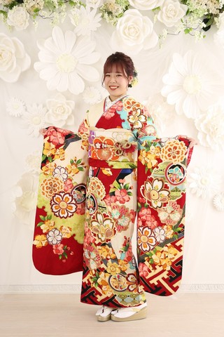 振袖レンタル 成人式振袖 着物】 振袖-494 【今田美桜】 | 姫路の成人