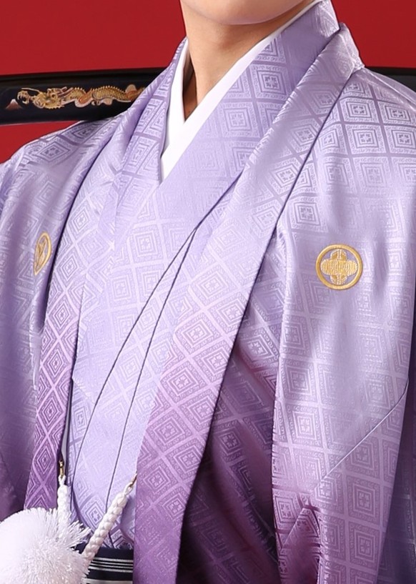 紋付袴レンタル 紋付羽織レンタル 男袴 羽織着物ー30 男袴ー23